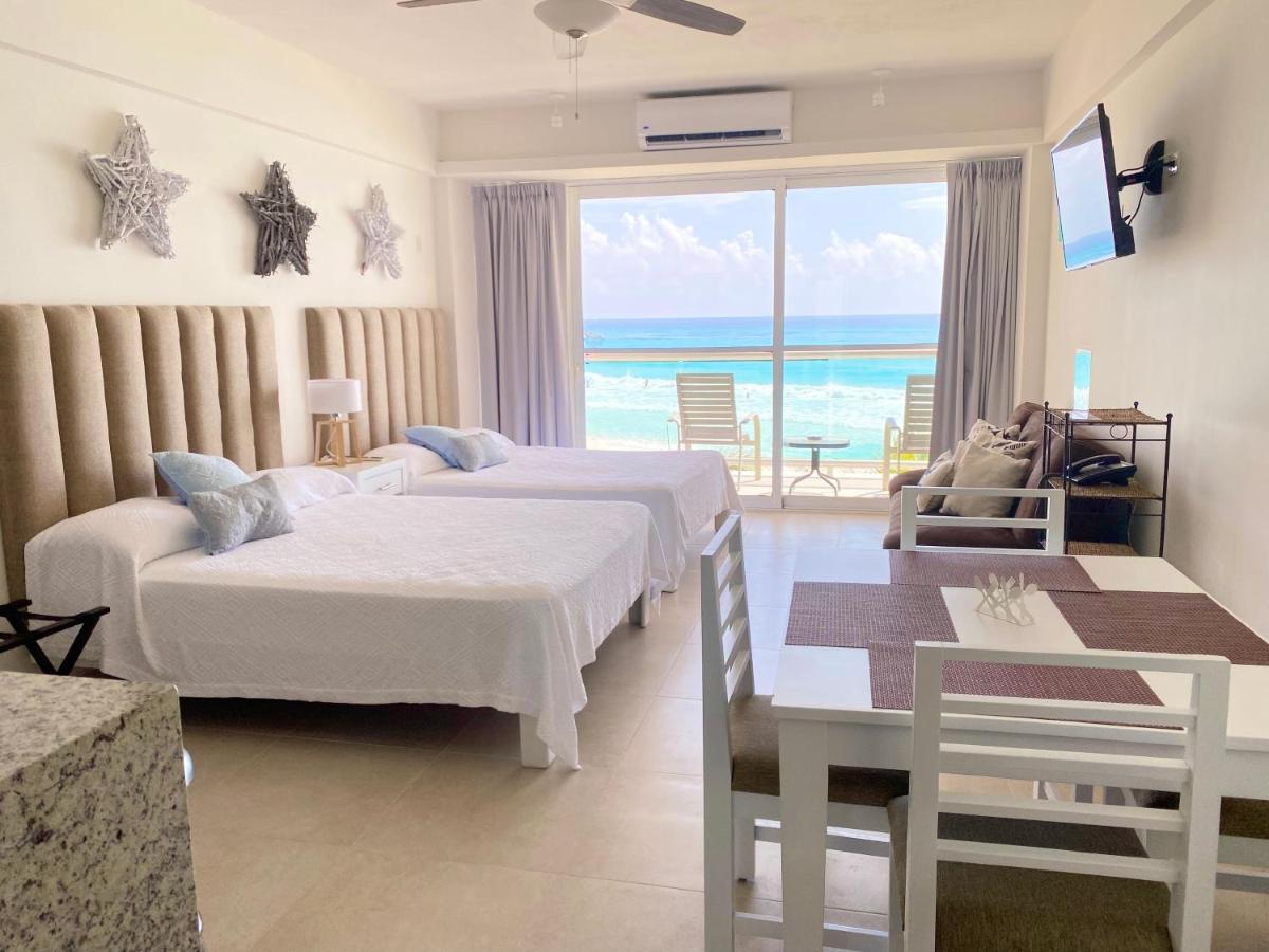 Salvia - Beachfront Studio Cancun Exterior photo